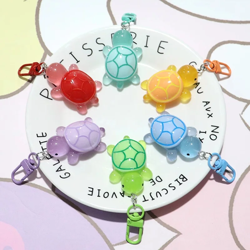 Glow in The Dark Tortoise Key Chain Cute 3D Luminous Turtle Keychain Cartoon Animal Charms Keyring Kid Backpack Hanging Pendant
Glow in The Dark Tortoise Key Chain Cute 3D Luminous Turtle Keychain Cartoon Animal Charms Keyring Kid Backpack Hanging Pendant