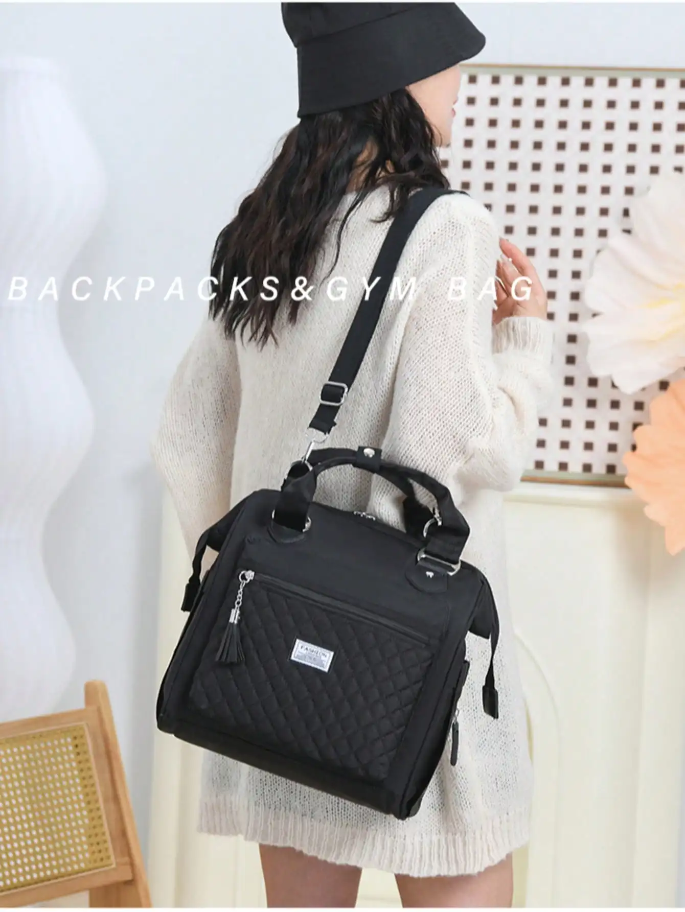 Bag For Women, Large Lunch Box For Work Insulated Lunch Bag, Adult Leak Proof Lunch Tote Cooler Bag With Side Pockets & Adjustable Strap, Thermal Insulated Interior Lining And Storage Pocket Lunch Purse For Picnic Beach Hiking
Bag For Women, Large Lunch Box For Work Insulated Lunch Bag, Adult Leak Proof Lunch Tote Cooler Bag With Side Pockets & Adjustable Strap, Thermal Insulated Interior Lining And Storage Pocket Lunch Purse For Picnic Beach Hiking