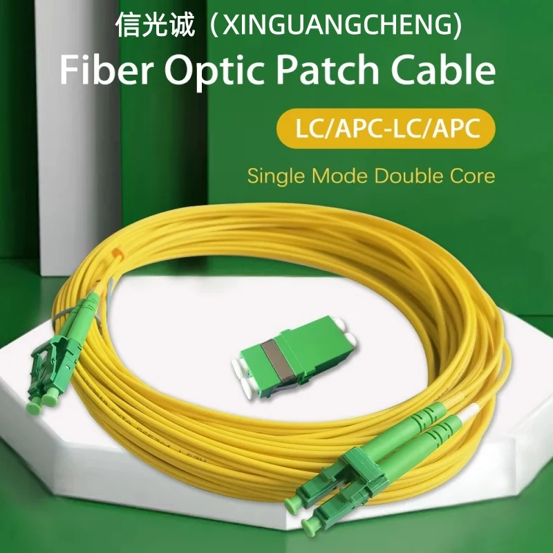 1M/2M/3M/5M/10M/15M Fiber Optic Cable Single Mode Double Core LC/APC-LC/APC G657A1 LSZH FTTH 2.0mm Extension Cord Fibra Optica
1M/2M/3M/5M/10M/15M Fiber Optic Cable Single Mode Double Core LC/APC-LC/APC G657A1 LSZH FTTH 2.0mm Extension Cord Fibra Optica