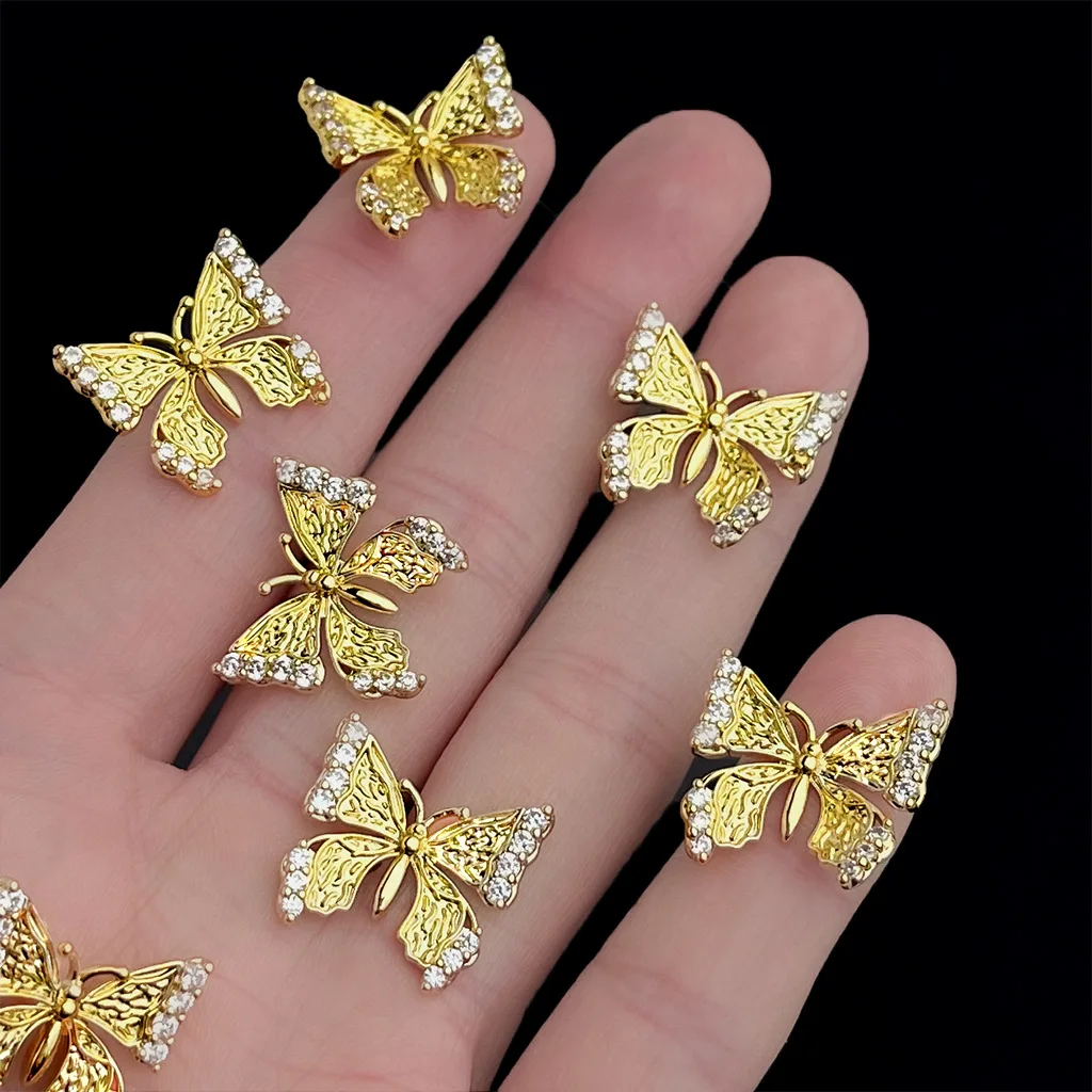 New Butterfly Earrings Inlaid Zirconia Design Elegant Ladies Delicate Jewelry Daily Wear Perfect Birthday Gift For Girls
New Butterfly Earrings Inlaid Zirconia Design Elegant Ladies Delicate Jewelry Daily Wear Perfect Birthday Gift For Girls