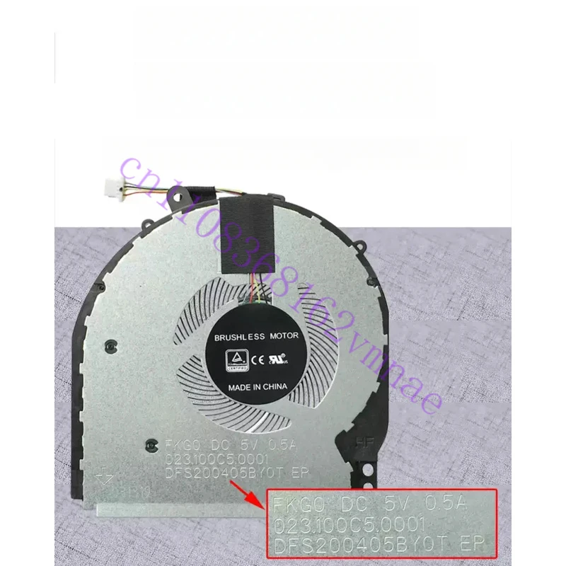 Replacement CPU Cooling Fan for HP Pavilion x360 14-CD 14m-cd TPN-W131 L18222-001
Replacement CPU Cooling Fan for HP Pavilion x360 14-CD 14m-cd TPN-W131 L18222-001