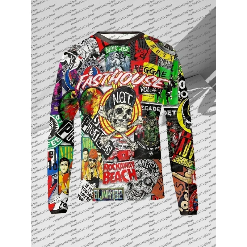 Men's Off Road Long Sleeved Sports Motorcycle MTB Cycling Racing Downhill Cycling Jersey
Men's Off Road Long Sleeved Sports Motorcycle MTB Cycling Racing Downhill Cycling Jersey