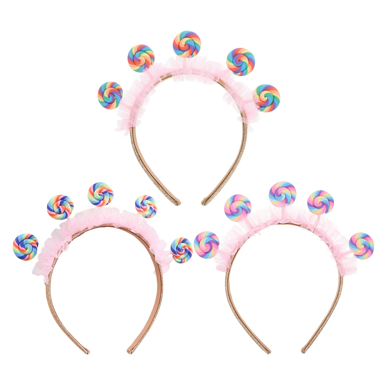 3Pcs Hair Accessories for Kids Cute Kawaii Lollipop Headband Girls Comfortable Stretchy Hairband for Parties Holidays Playdates
3Pcs Hair Accessories for Kids Cute Kawaii Lollipop Headband Girls Comfortable Stretchy Hairband for Parties Holidays Playdates