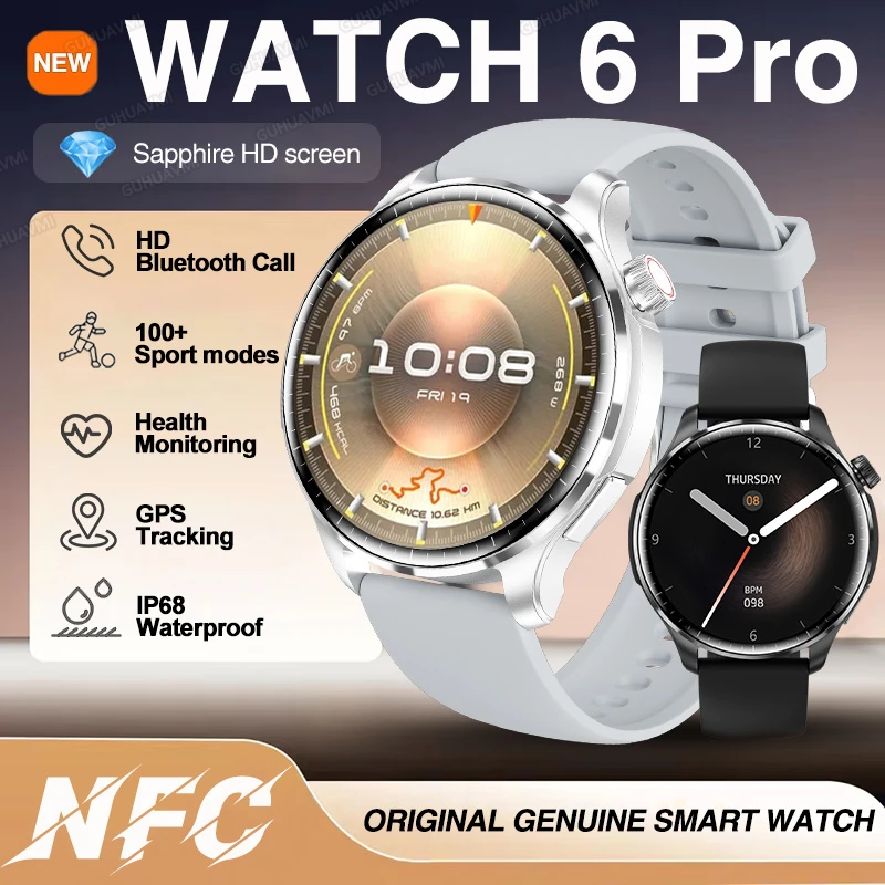 Original GPS Sport Smart Watch Men Women Bracelet AMOLED Screen Bluetooth Call NFC Heart Rate Waterproof Watche 2026 New
Original GPS Sport Smart Watch Men Women Bracelet AMOLED Screen Bluetooth Call NFC Heart Rate Waterproof Watche 2026 New