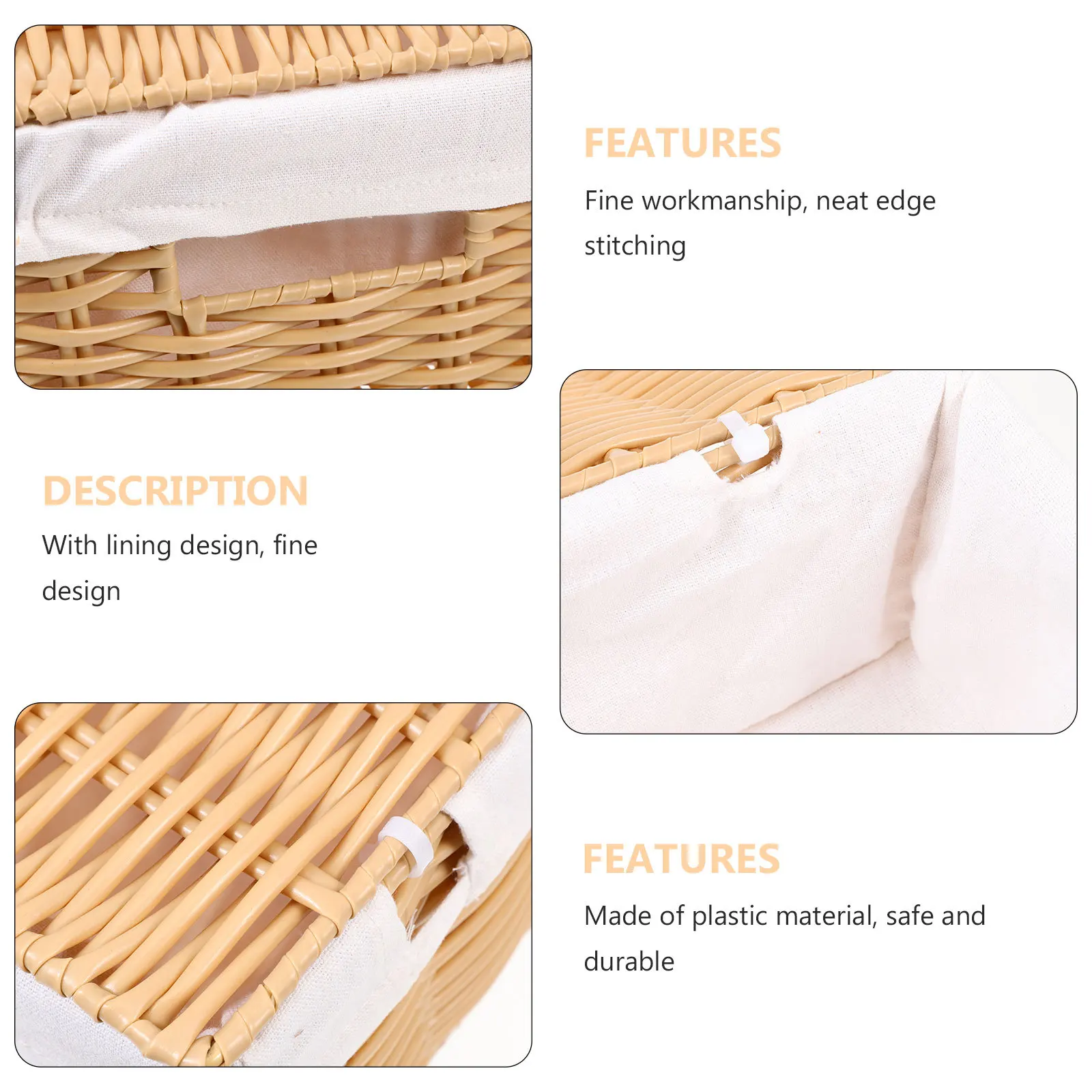 Household Storage Basket Premium Plastic Multi-Function Sundries Basket Large Space Convenient Clothes Storage Organizer
Household Storage Basket Premium Plastic Multi-Function Sundries Basket Large Space Convenient Clothes Storage Organizer