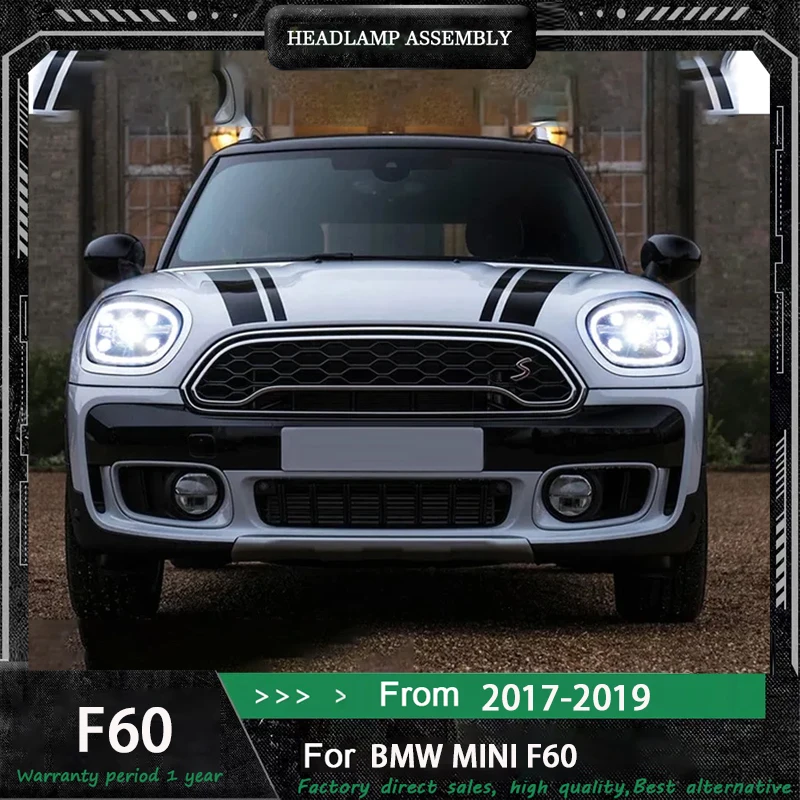 Автомобильные фары для Mini F60 Countryman 2016-2021, светодиодные автомобильные фары в сборе, обновление, алмазный дизайн, линзы проектора, аксессуары для инструментов
Автомобильные фары для Mini F60 Countryman 2016-2021, светодиодные автомобильные фары в сборе, обновление, алмазный дизайн, линзы проектора, аксессуары для инструментов
