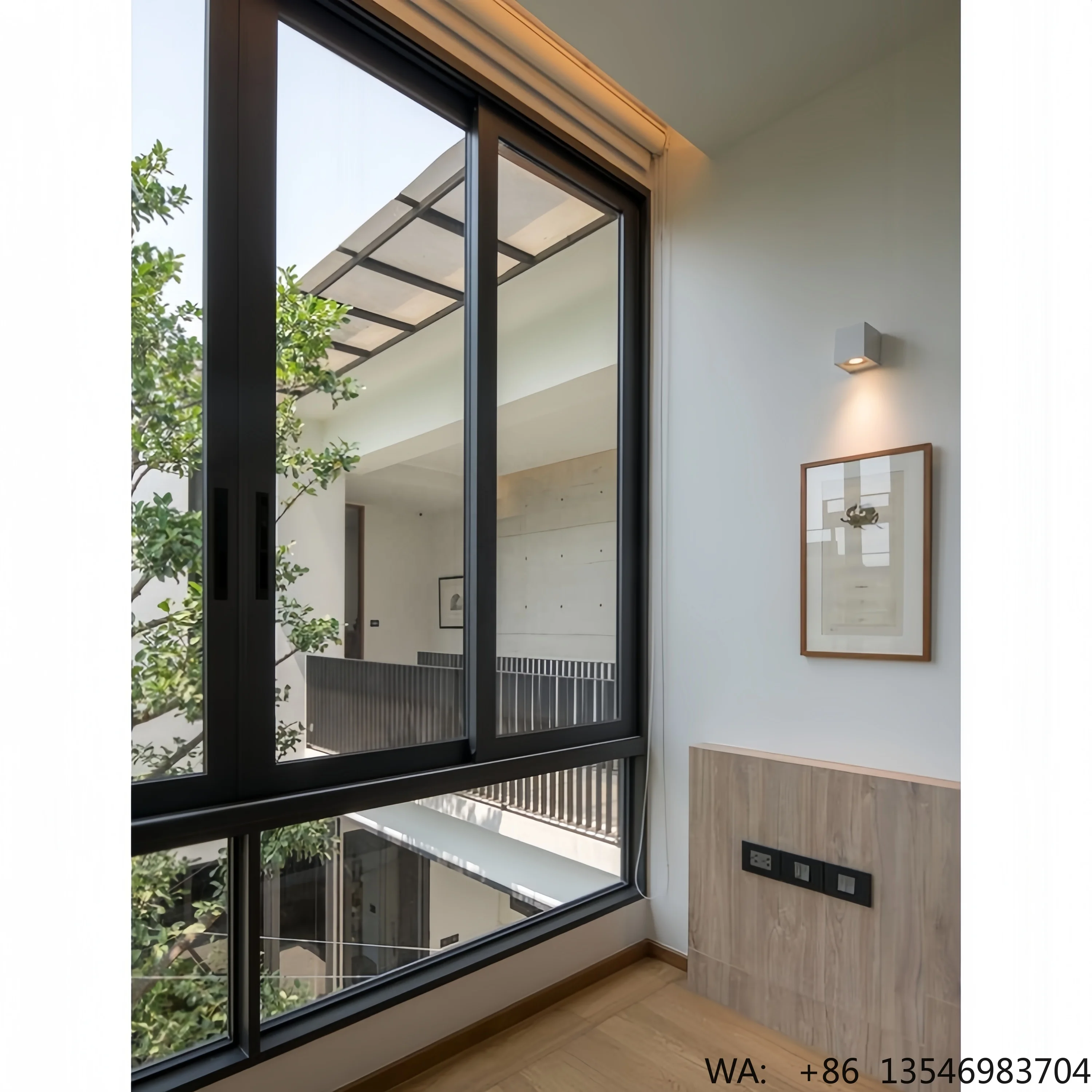 Customized Modern Western Style Double Tempered Glass Sliding Window Wind-Proof Aluminum Alloy Frame Outdoor Apartment Sale
Customized Modern Western Style Double Tempered Glass Sliding Window Wind-Proof Aluminum Alloy Frame Outdoor Apartment Sale