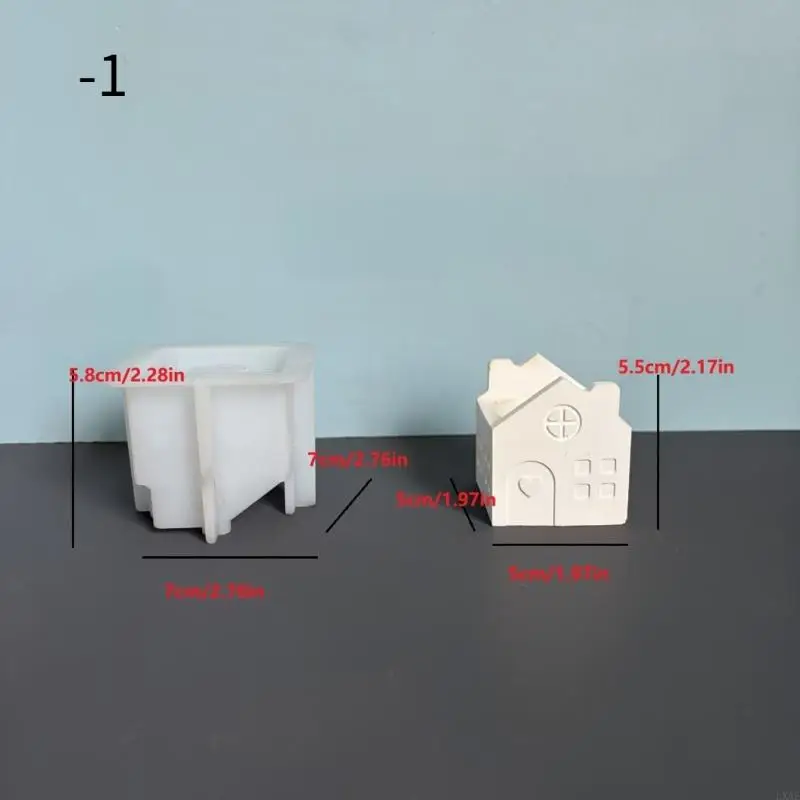 Miniature 3D House Silicone Mold For Crafting Jewelry And Home Decors
Miniature 3D House Silicone Mold For Crafting Jewelry And Home Decors