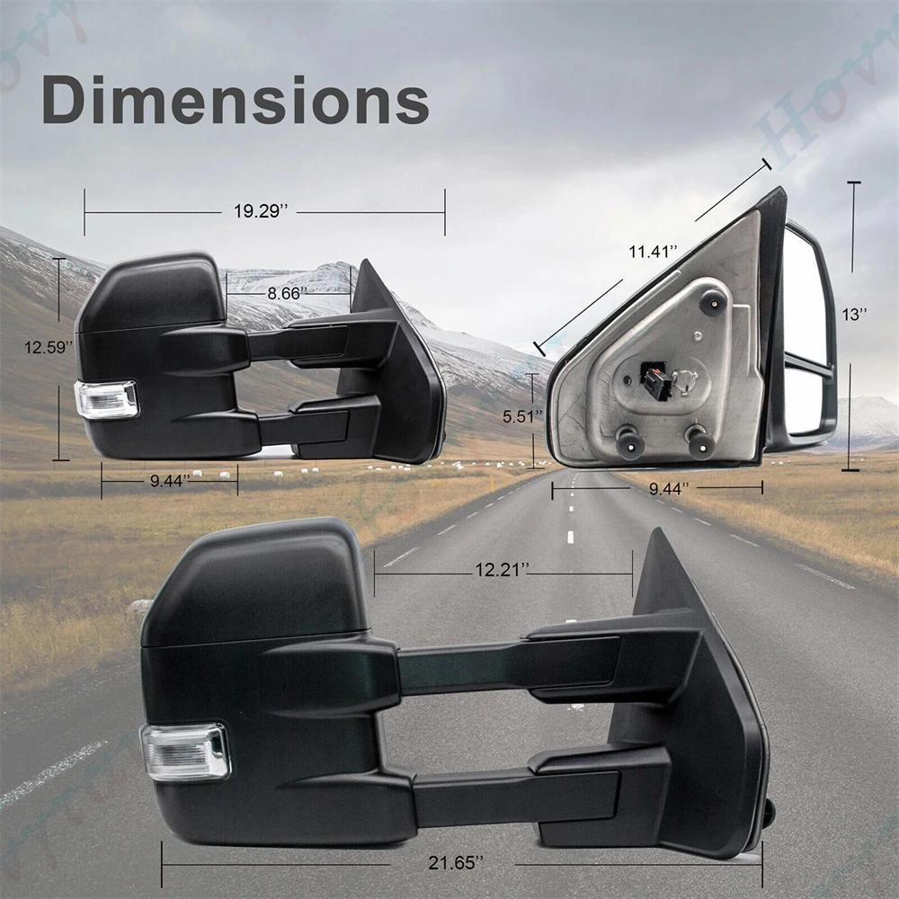 Pair Extendable Towing Mirror For Ford F-150 Series F150 Raptor 2004 2006-2009 2010-2014 Pickup Truck Side Mirror Heated Folding
Pair Extendable Towing Mirror For Ford F-150 Series F150 Raptor 2004 2006-2009 2010-2014 Pickup Truck Side Mirror Heated Folding