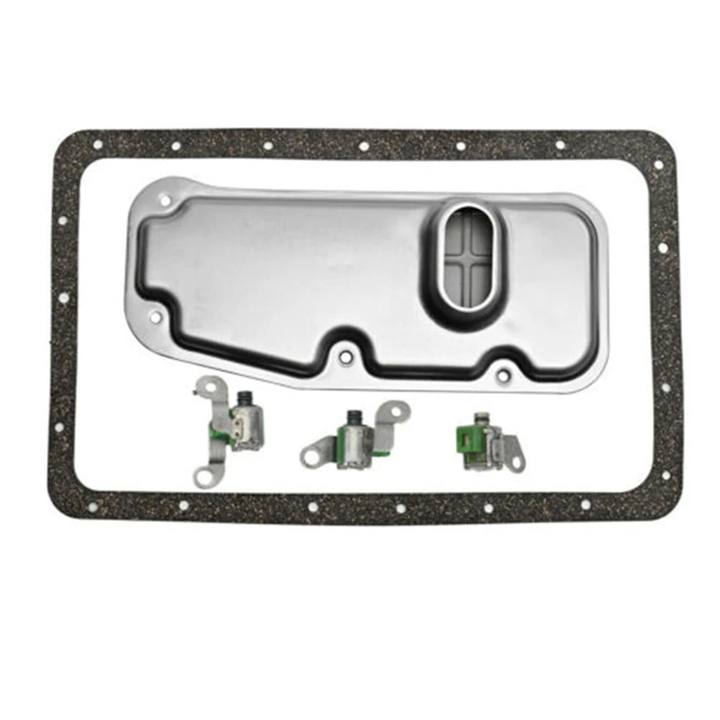 A340E A343F Transmission Shift Solenoid Kit W/ Filter 35250-30050 For 2000-2004 Toyota 4-Runner 2/4WD Tacoma
A340E A343F Transmission Shift Solenoid Kit W/ Filter 35250-30050 For 2000-2004 Toyota 4-Runner 2/4WD Tacoma