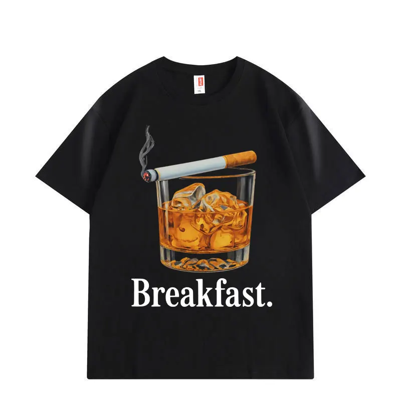 Breakfast Funny Meme T Shirts Men Women Clothing High Quality Fashion Oversized T-shirt Summer Casual Cotton T-shirts Streetwear
Breakfast Funny Meme T Shirts Men Women Clothing High Quality Fashion Oversized T-shirt Summer Casual Cotton T-shirts Streetwear