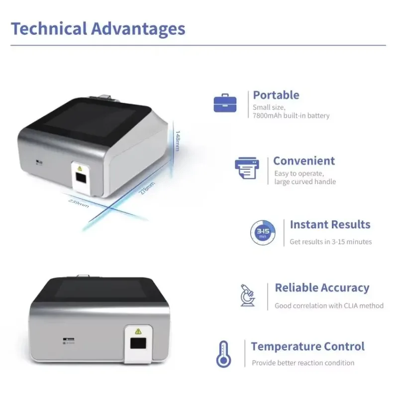 2025sell WellFS114 Touch Screen Wondfo Human Progesterone Analyzer Hormones Analyzer Immunofluorescence Detector
2025sell WellFS114 Touch Screen Wondfo Human Progesterone Analyzer Hormones Analyzer Immunofluorescence Detector