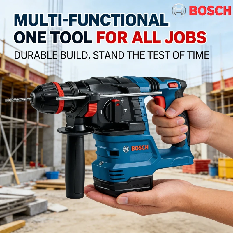 Bosch GBH 18V-22X Cordless Rotary Hammer 18V Brushless Motor ONECHUCK 22mm Concrete Drilling 2.0J Impact Power Tool
Bosch GBH 18V-22X Cordless Rotary Hammer 18V Brushless Motor ONECHUCK 22mm Concrete Drilling 2.0J Impact Power Tool