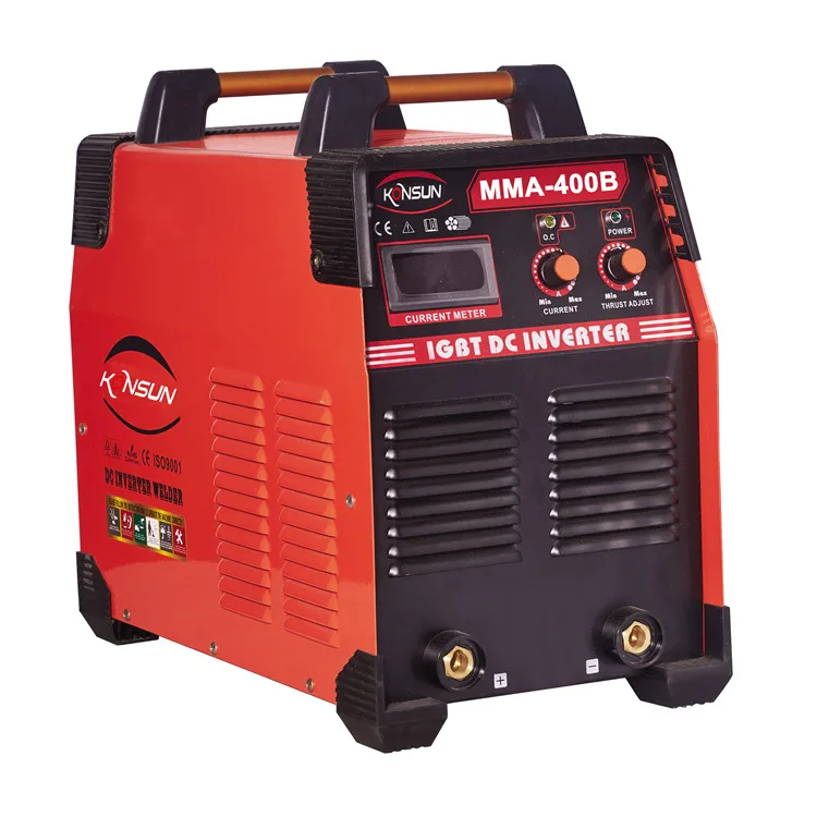 KONSUN 400A Portable Stick Welder Multi-Process MMA Machine with Inductance Control for Steel & Aluminum Welding
KONSUN 400A Portable Stick Welder Multi-Process MMA Machine with Inductance Control for Steel & Aluminum Welding