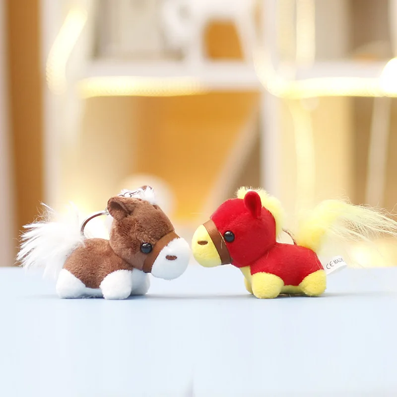 Year of The Horse Mascot: Adorable Plush Pony Bag Charms Dolls Keychains Small Pendants Perfect for Gifts and Prizes
Year of The Horse Mascot: Adorable Plush Pony Bag Charms Dolls Keychains Small Pendants Perfect for Gifts and Prizes