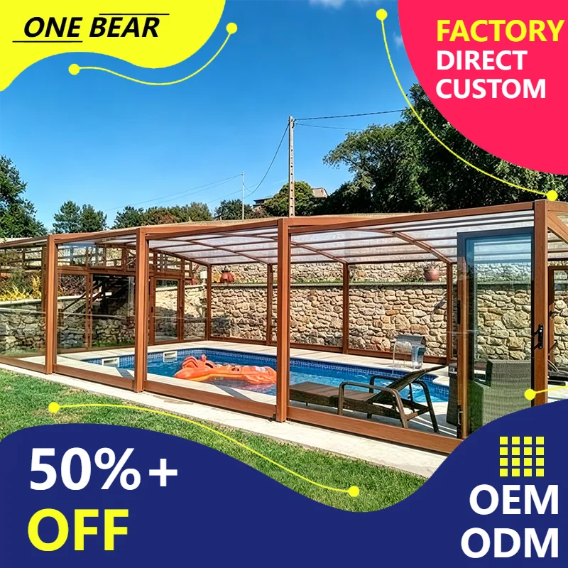 Any Size Custom Anti Aging Aluminum Frame Retractable Pool Cover Long Term Protect Cool Down Damp Block Community Court Open Poo
Any Size Custom Anti Aging Aluminum Frame Retractable Pool Cover Long Term Protect Cool Down Damp Block Community Court Open Poo