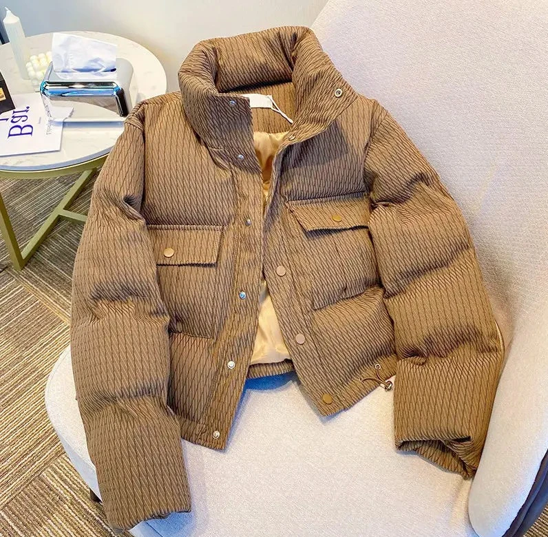 Puffer Jacket Autumn Winter Cotton Coat Pockets Long Sleeve Single-breasted Parkas Women Clothes Trend Streetwear
Puffer Jacket Autumn Winter Cotton Coat Pockets Long Sleeve Single-breasted Parkas Women Clothes Trend Streetwear