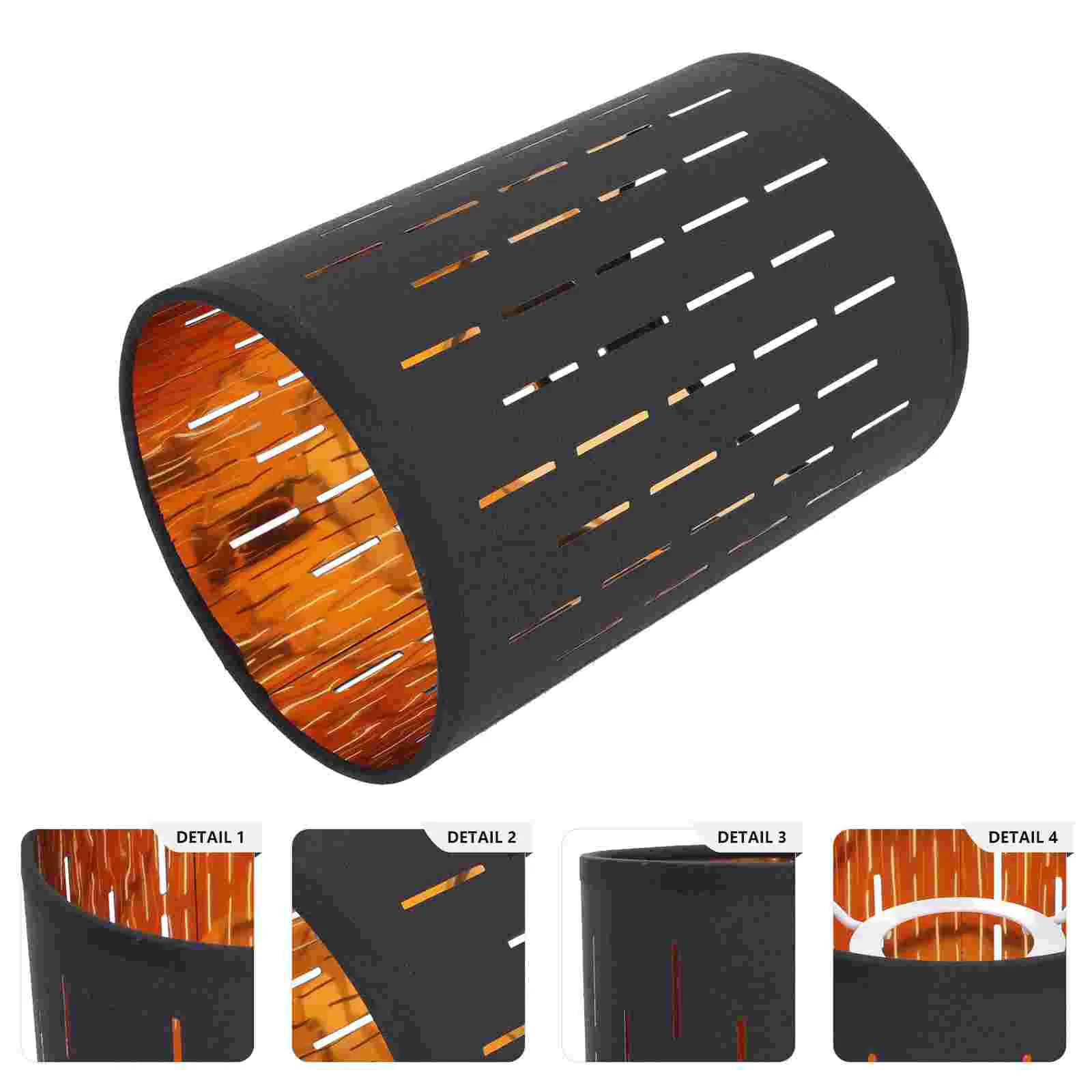 Light Shades for Table Lamp Lampshade Cover Hollow Out Practical Bedroom Black Decor
Light Shades for Table Lamp Lampshade Cover Hollow Out Practical Bedroom Black Decor