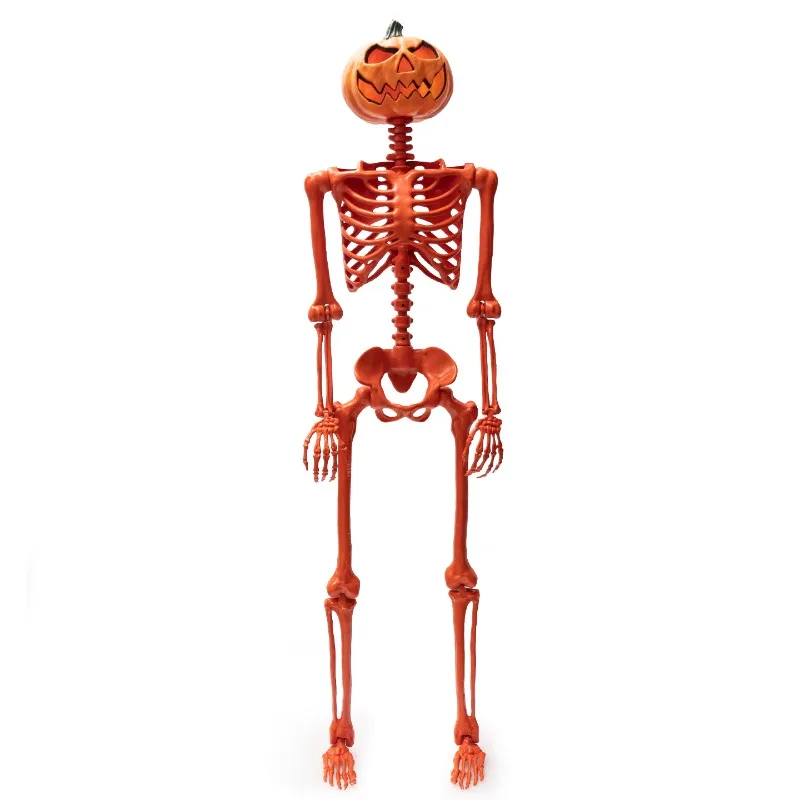 Halloween pumpkin skeleton can be hung plastic atmosphere decoration pendant
Halloween pumpkin skeleton can be hung plastic atmosphere decoration pendant