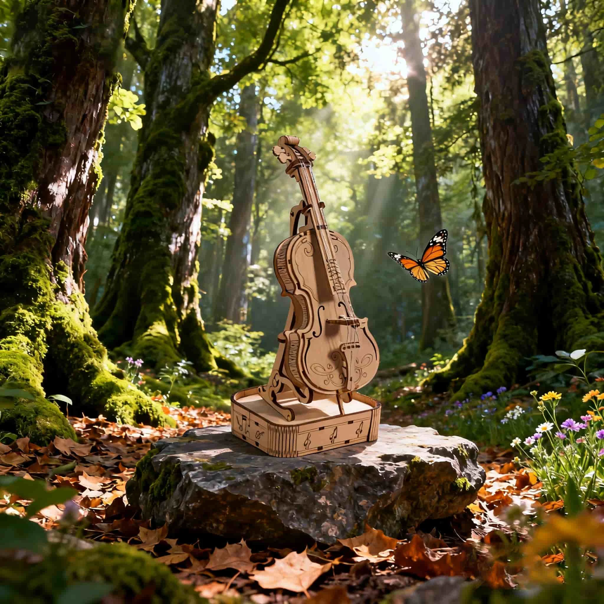 Violin DIY Wooden Model Kit 3D Puzzle Creative Holiday Birthday Gift Toy
Violin DIY Wooden Model Kit 3D Puzzle Creative Holiday Birthday Gift Toy