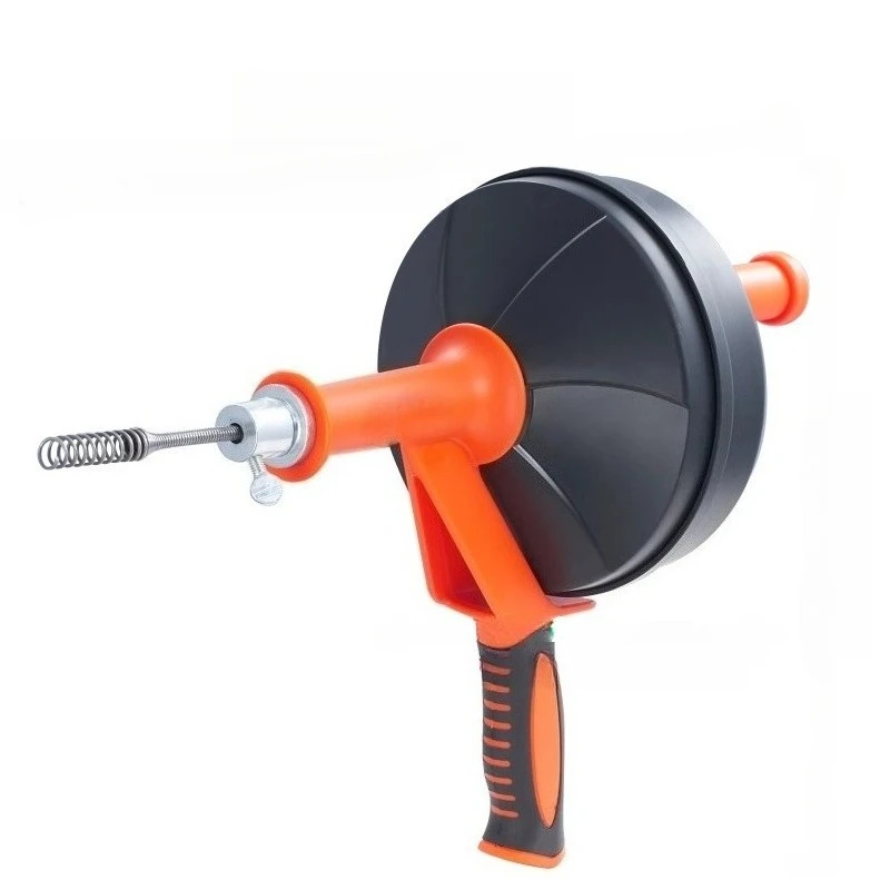 Drain Auger 25Ft Manual-feeding Plumbing Snake w/ Drill Attachment Drain Clog Remover Toilet Sewer Pipe Dredge for Home
Drain Auger 25Ft Manual-feeding Plumbing Snake w/ Drill Attachment Drain Clog Remover Toilet Sewer Pipe Dredge for Home