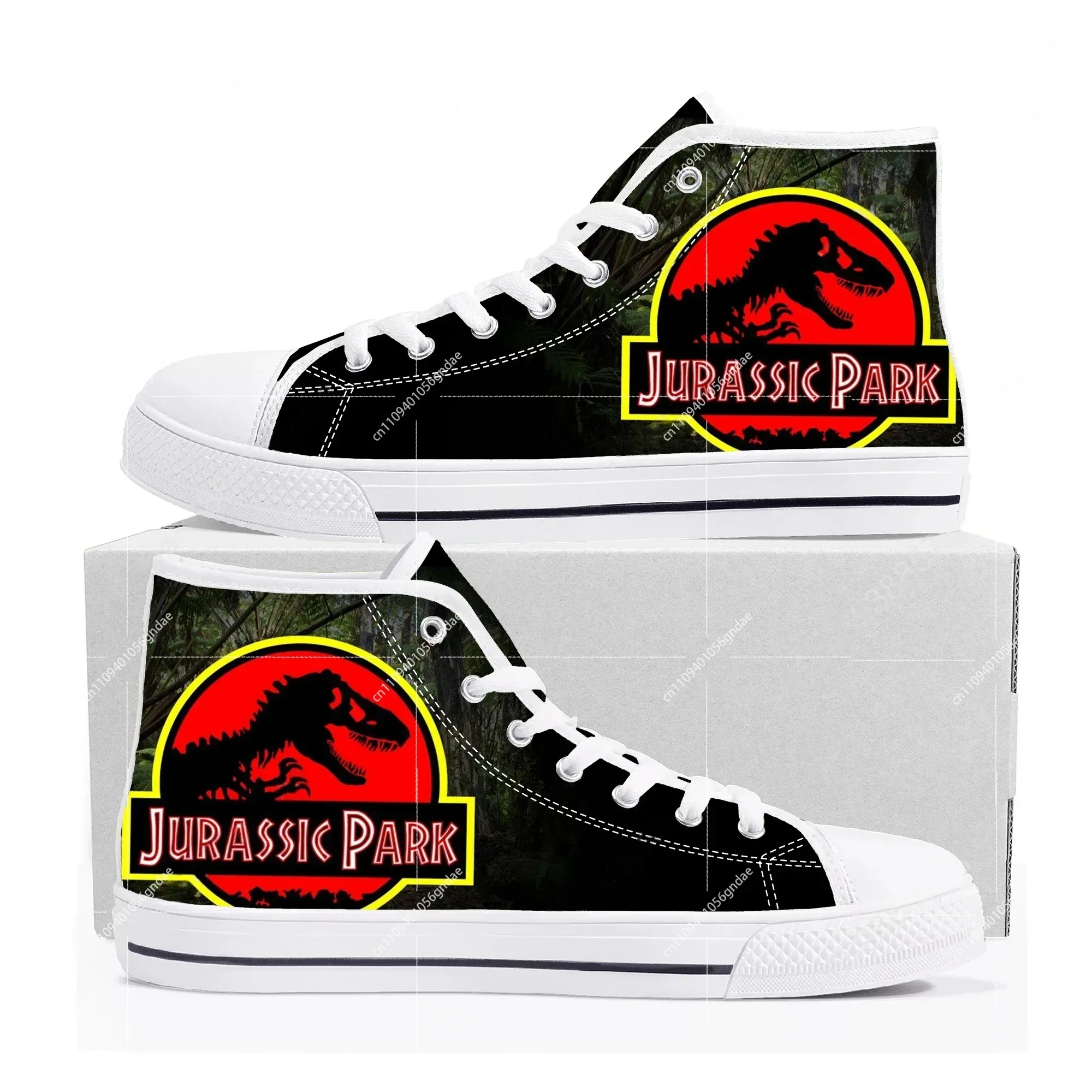 Jurassic Park Dinosaur High Top High Quality Sneakers Mens Womens Lightweight Canvas Sneaker Ghana Hiking Casual Custom Shoes
Jurassic Park Dinosaur High Top High Quality Sneakers Mens Womens Lightweight Canvas Sneaker Ghana Hiking Casual Custom Shoes