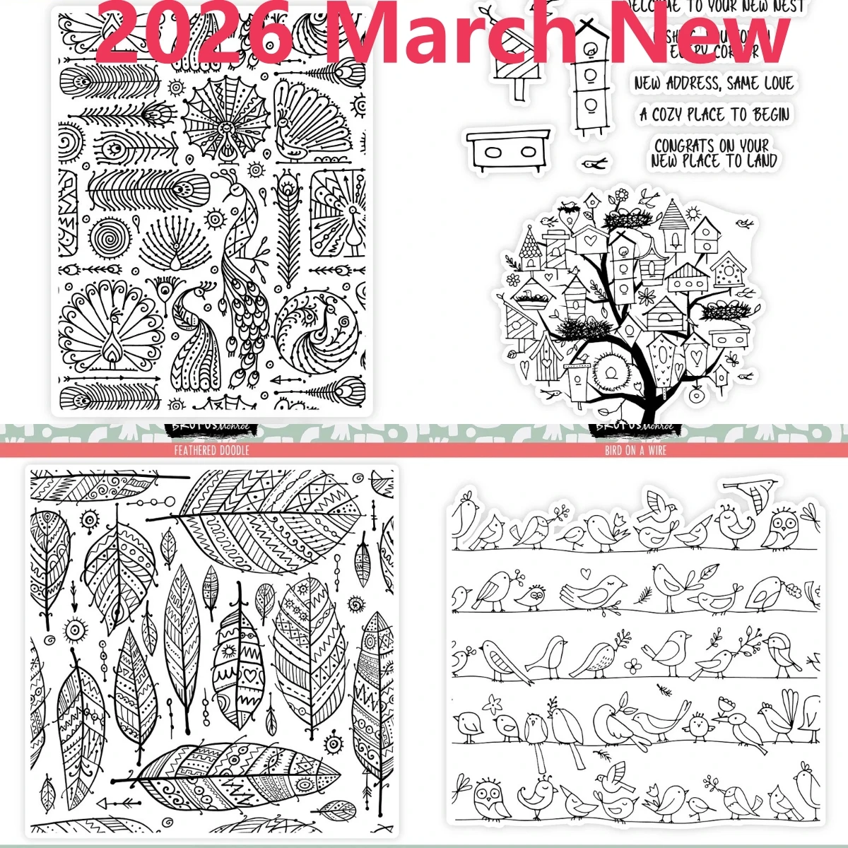 Peacock Dance Stamps Scrapbook Diary Decoration Stencil Embossing Template DIY Greeting Card Handmade 2026 New
Peacock Dance Stamps Scrapbook Diary Decoration Stencil Embossing Template DIY Greeting Card Handmade 2026 New