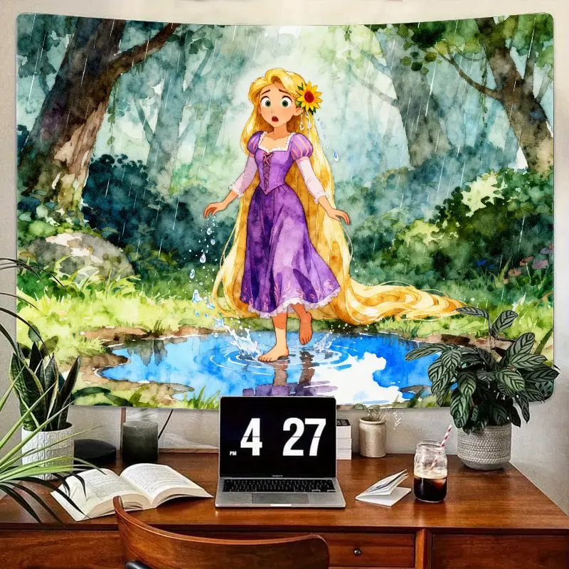 1 шт., гобелен Рапунцель, акварельный принцесса, лесной калюж, настенное искусство, современный полиэстер, декор для гостиной, спальни, подарок для девочки для фаната
1 шт., гобелен Рапунцель, акварельный принцесса, лесной калюж, настенное искусство, современный полиэстер, декор для гостиной, спальни, подарок для девочки для фаната