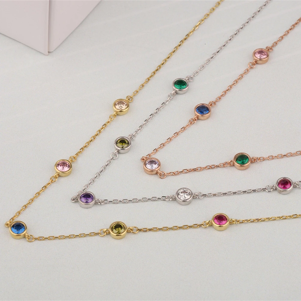 Family Birthstone Necklace Custom Stainless Steel Jewelry Multiple Birthstones Pendant Necklace Personalized Gift for Her
Family Birthstone Necklace Custom Stainless Steel Jewelry Multiple Birthstones Pendant Necklace Personalized Gift for Her