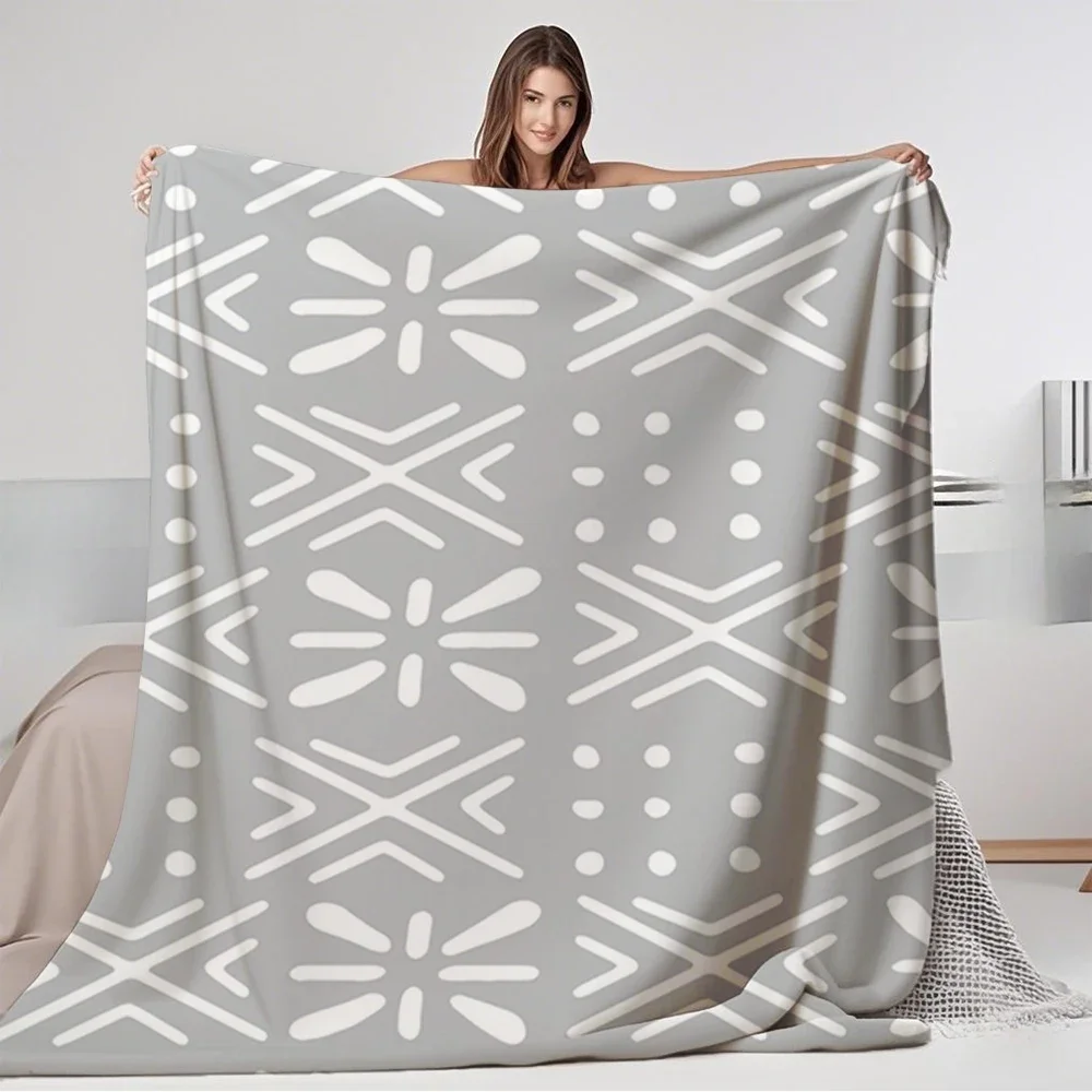 Ultra-soft Touch Flannel Cozy Blanket Gray Bogolan Vintage Design Decorative Throw Hospitality Bedding Moisture-wicking Blankets
Ultra-soft Touch Flannel Cozy Blanket Gray Bogolan Vintage Design Decorative Throw Hospitality Bedding Moisture-wicking Blankets