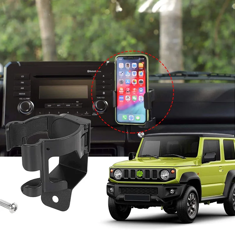 1PC Multifunction Drink Cup Holder ABS for Suzuki Jimny 2019 2020 2021 JB74 JB64 JB43 Universal Phone Navigation Bracket
1PC Multifunction Drink Cup Holder ABS for Suzuki Jimny 2019 2020 2021 JB74 JB64 JB43 Universal Phone Navigation Bracket