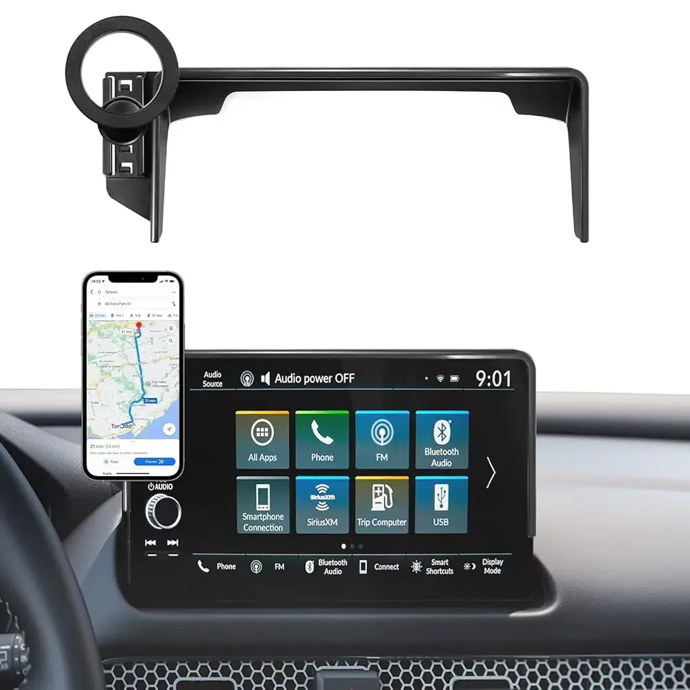 for MagSafe Car Phone Holder for 2023-2025 Honda CRV/2023-2025 HRV with 7/9-Inch Screen, Magnetic CRV Phone Holder 360° Cell
for MagSafe Car Phone Holder for 2023-2025 Honda CRV/2023-2025 HRV with 7/9-Inch Screen, Magnetic CRV Phone Holder 360° Cell