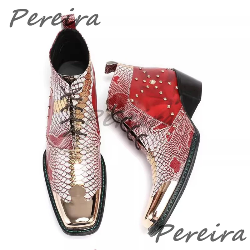 Multi Style Men's Metal Toe Rivet Chelsea Boots British Cowhide Cross Strap Zipper Booties Fashion Designer Handmade Dress Shoes
Multi Style Men's Metal Toe Rivet Chelsea Boots British Cowhide Cross Strap Zipper Booties Fashion Designer Handmade Dress Shoes