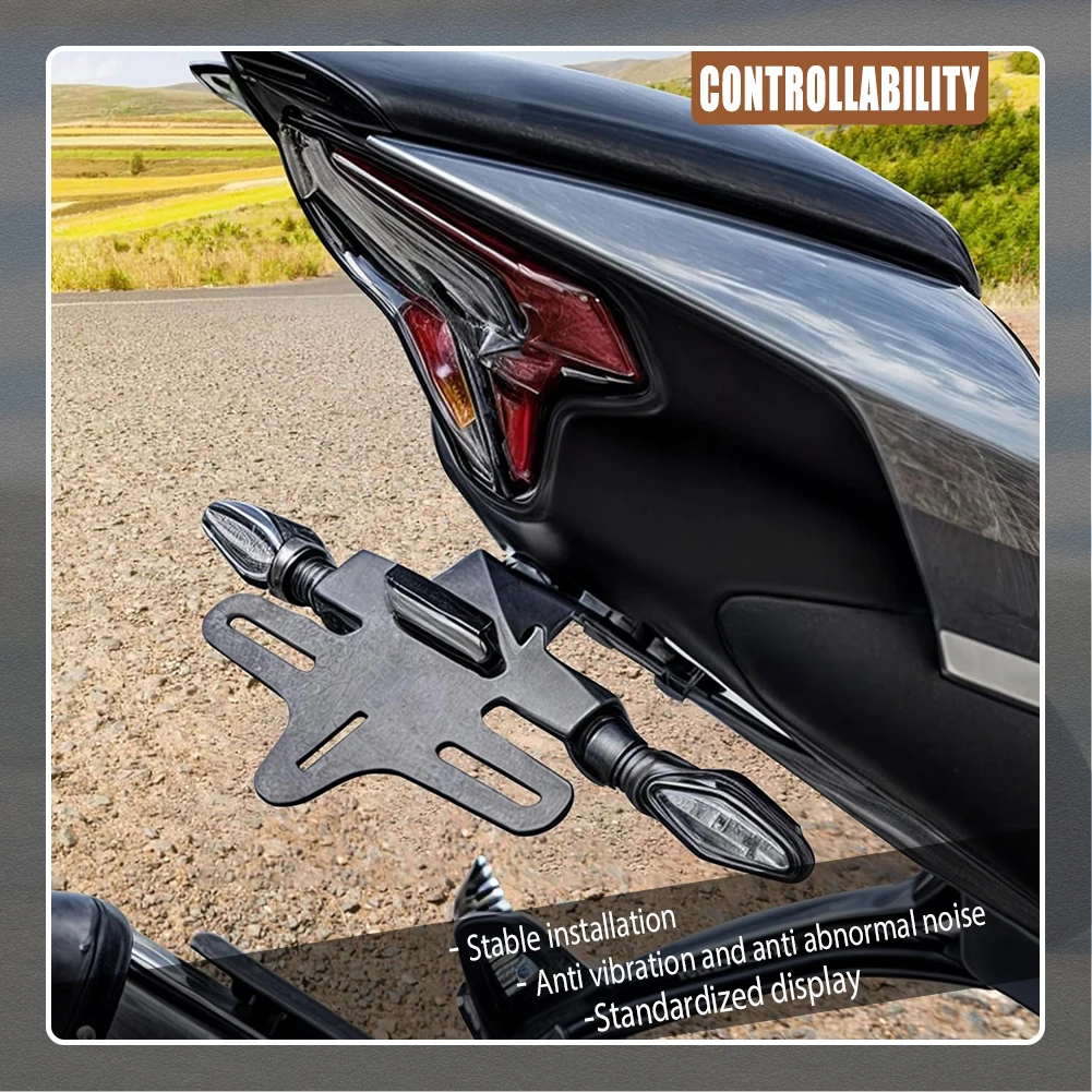 For CFMOTO 450SR 450SS 450NK 2023-2025 450SR 450SS 450NK Motorcycle Accessories License Plate Frame Light Tail Fender Eliminator
For CFMOTO 450SR 450SS 450NK 2023-2025 450SR 450SS 450NK Motorcycle Accessories License Plate Frame Light Tail Fender Eliminator