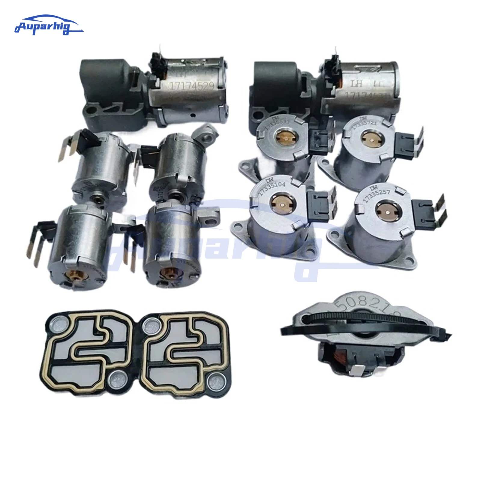 Auparhig 02E DQ250 DSG 6-Speed Transmission Valve Body Solenoid Kit 02E325025AJ 02E927770AL 02E321371E For VW Audi Seat Skoda
Auparhig 02E DQ250 DSG 6-Speed Transmission Valve Body Solenoid Kit 02E325025AJ 02E927770AL 02E321371E For VW Audi Seat Skoda