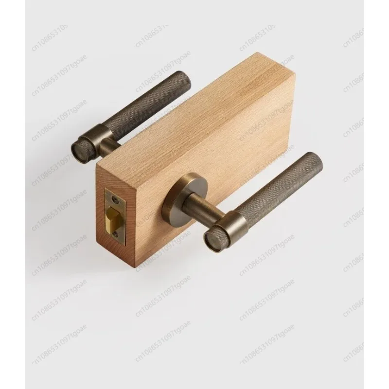Simple modern split silent door lock knurled handle door handle silent lock body bedroom door universal lock
Simple modern split silent door lock knurled handle door handle silent lock body bedroom door universal lock