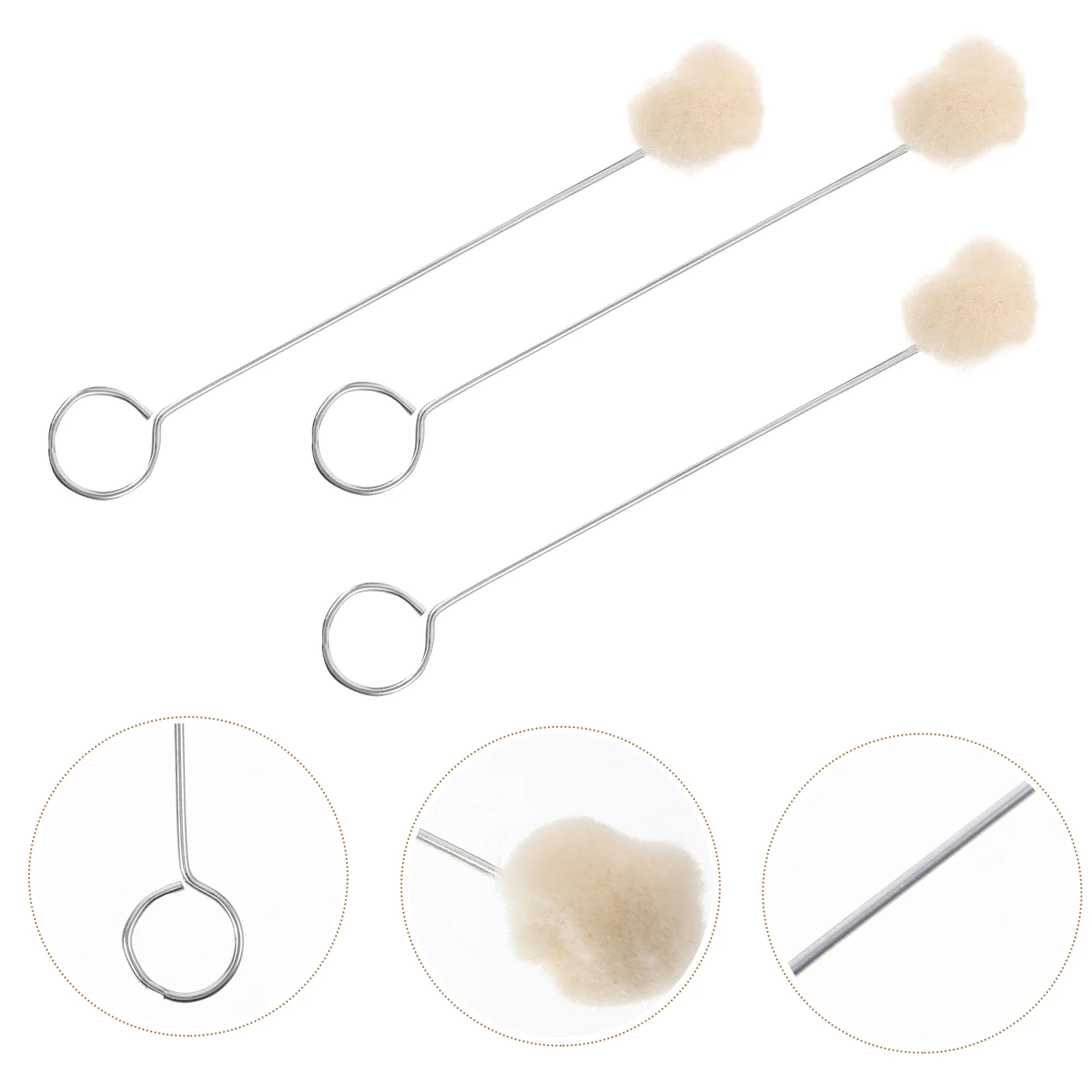 50 Pcs Paint Office Dye Dauber Dyeing Applicator Leatherwork Tools Wool Ball Brush
50 Pcs Paint Office Dye Dauber Dyeing Applicator Leatherwork Tools Wool Ball Brush