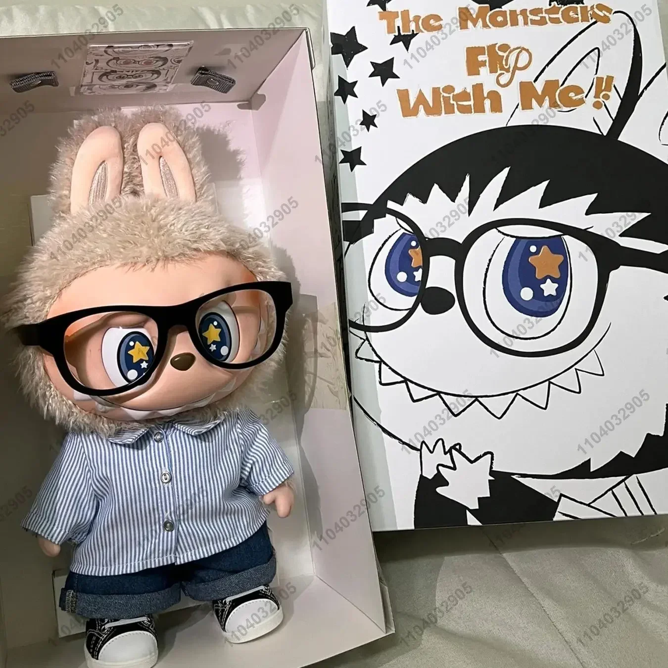 Подлинная 40 см Big Labubu The Monster Flip With Me, большая фигурка, виниловое лицо, плюшевая кукла, фигурка, украшение для стола, подарок
Подлинная 40 см Big Labubu The Monster Flip With Me, большая фигурка, виниловое лицо, плюшевая кукла, фигурка, украшение для стола, подарок