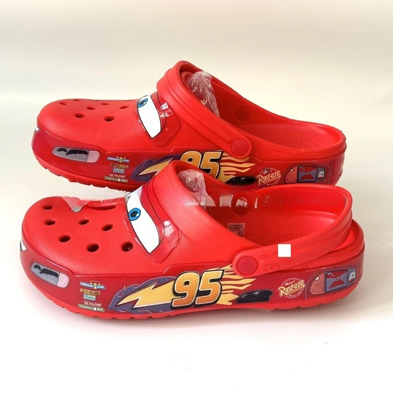Disney Lightning McQueen 95 Clogs, Unisex Outdoor Beach Sandals, Anti-Slip Breathable Closed-Toe Slides Couple Shoes
Disney Lightning McQueen 95 Clogs, Unisex Outdoor Beach Sandals, Anti-Slip Breathable Closed-Toe Slides Couple Shoes