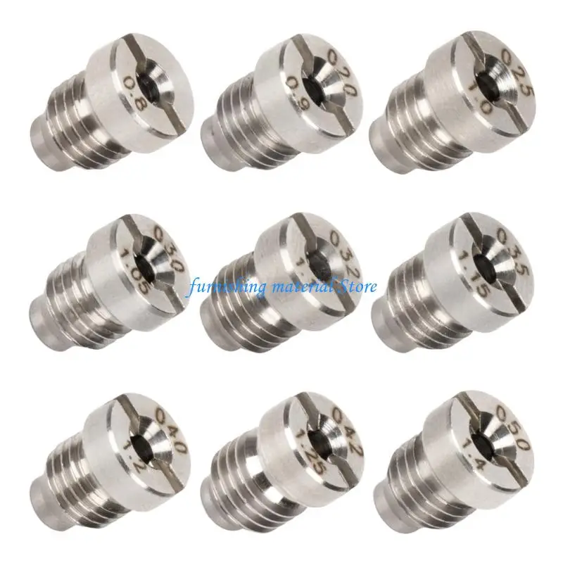 Y5GD 9 In 1 High Pressure Washer Nozzle Tips Stainless Steel Foam Guns Attachment
Y5GD 9 In 1 High Pressure Washer Nozzle Tips Stainless Steel Foam Guns Attachment