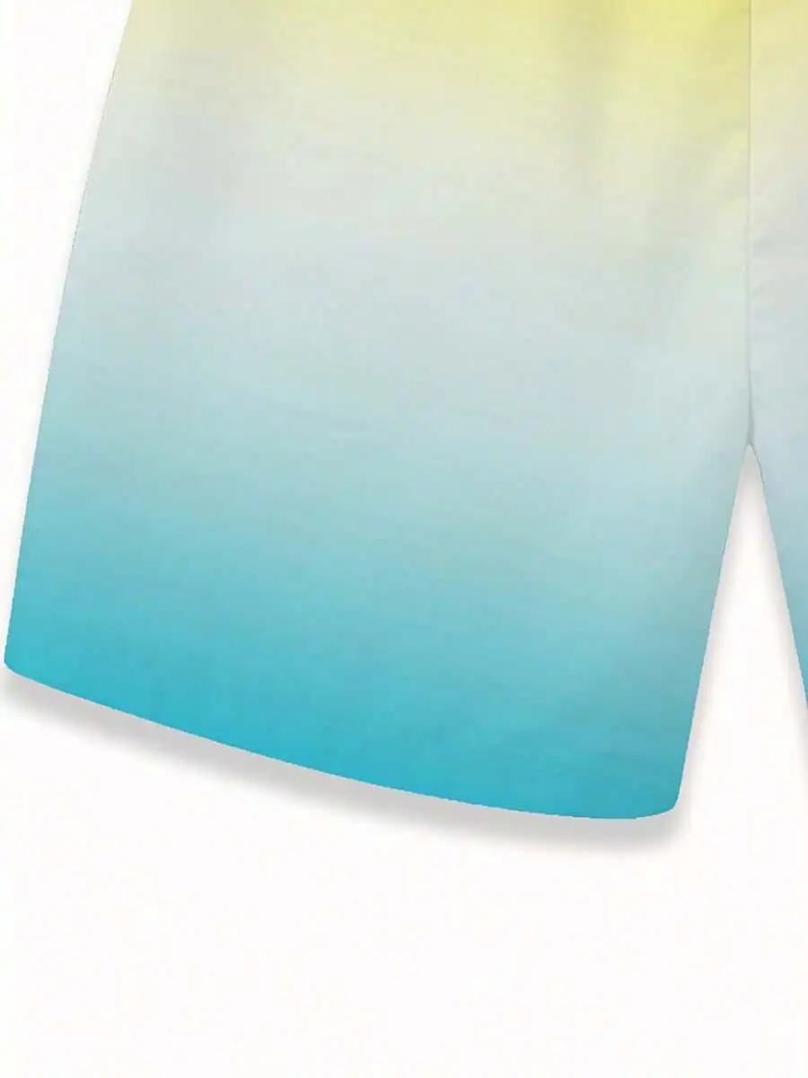 Mens Quick-Dry Beach Shorts With 3D Gradient Print Lightweight Breathable Summer Casual Shorts
Mens Quick-Dry Beach Shorts With 3D Gradient Print Lightweight Breathable Summer Casual Shorts