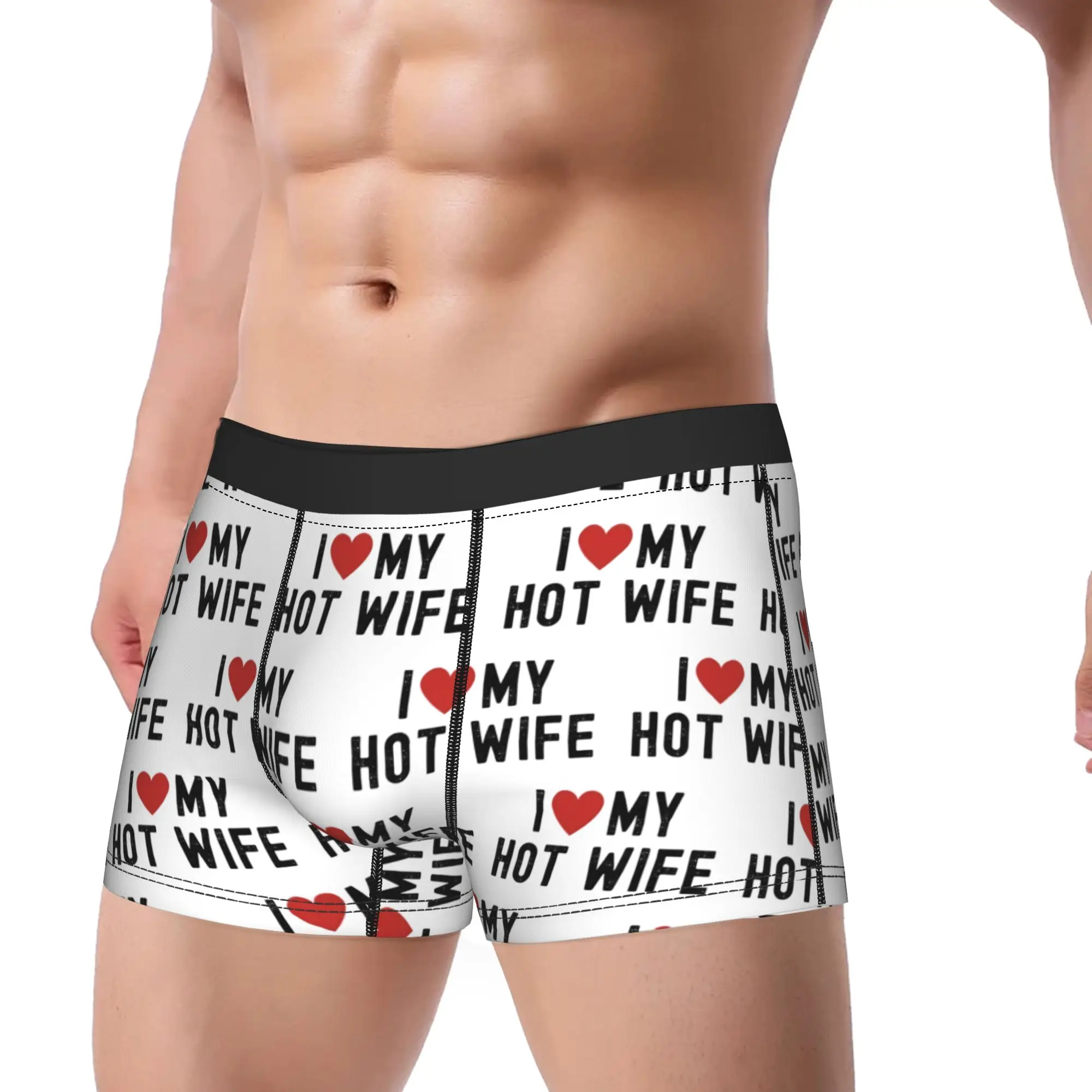 Мужское нижнее белье I Love Hot My Wife, трусы-боксеры с юмором, шорты, мужские мягкие трусы, большие размеры
Мужское нижнее белье I Love Hot My Wife, трусы-боксеры с юмором, шорты, мужские мягкие трусы, большие размеры