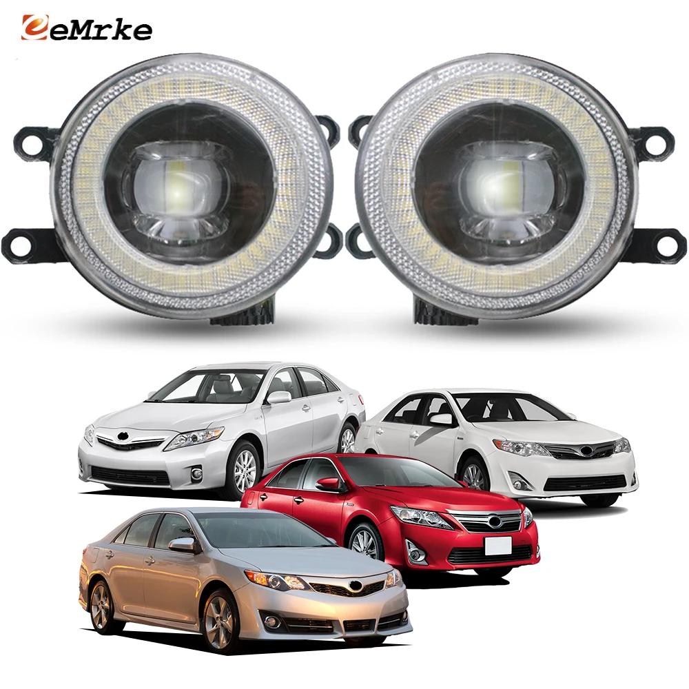 2-Pcs Led Fog Lights DRL for Toyota Camry Hybrid XV40 2010 2011 2012 2013 Car Angel Eye Daytime Running Lamp Left + Right PTF
2-Pcs Led Fog Lights DRL for Toyota Camry Hybrid XV40 2010 2011 2012 2013 Car Angel Eye Daytime Running Lamp Left + Right PTF