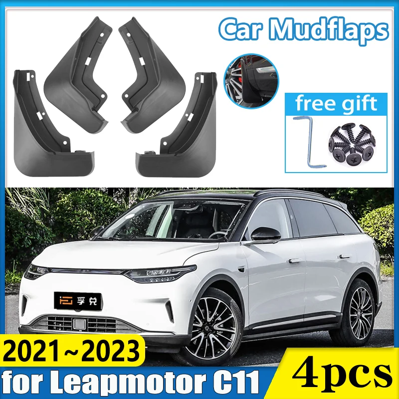 Car Front Rear Wheel Fender for Leap Motor Leapmotor C11 Accessories 2021 2022 2023 Mudflaps Mudguard Anti-splash Mud Flap Guard
Car Front Rear Wheel Fender for Leap Motor Leapmotor C11 Accessories 2021 2022 2023 Mudflaps Mudguard Anti-splash Mud Flap Guard
