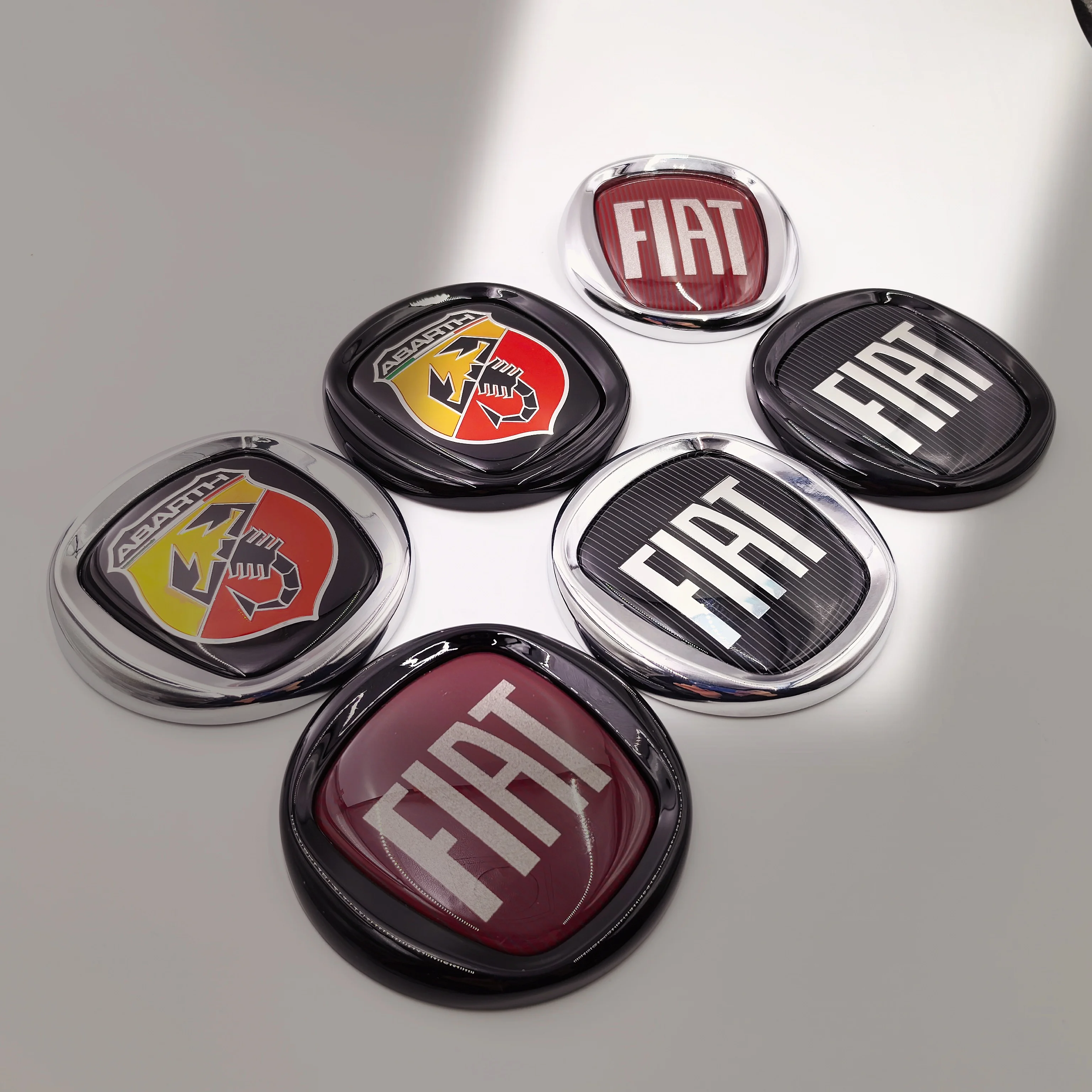10pcs 95mm 9.5cm Fiat Front Rear Badges Emblems for Fiat Abarth 500 Panda Punto Grande Punto Doblo Ducato Bravo Tipo 595 600
10pcs 95mm 9.5cm Fiat Front Rear Badges Emblems for Fiat Abarth 500 Panda Punto Grande Punto Doblo Ducato Bravo Tipo 595 600