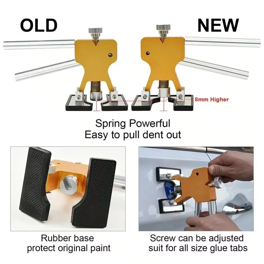 Automotive Body Repair Tool PDR Paintless Dent Repair Kit Car Dent Puller Remover for Vehicle Hail Damage Dent Removal
Automotive Body Repair Tool PDR Paintless Dent Repair Kit Car Dent Puller Remover for Vehicle Hail Damage Dent Removal