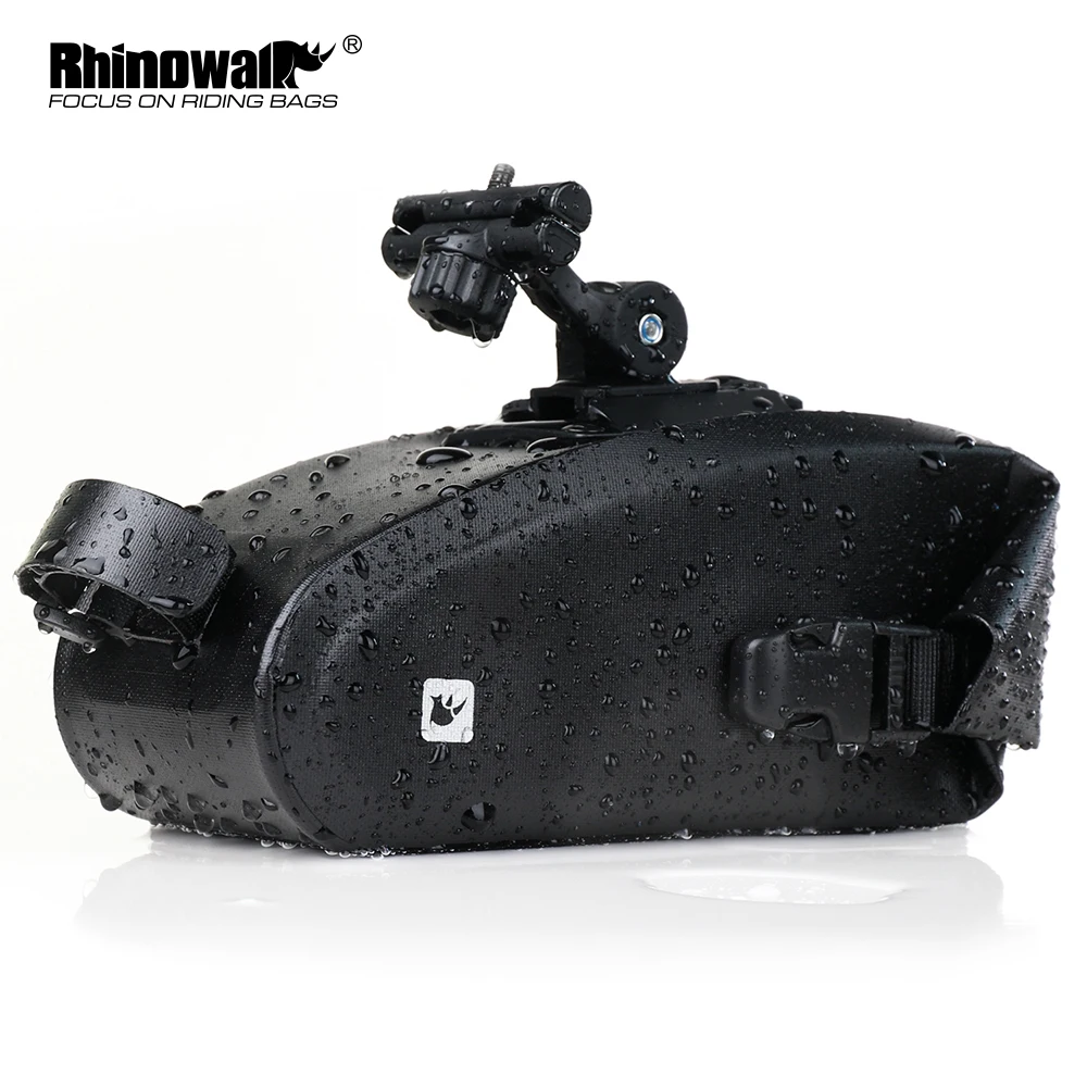 Rhinowalk Waterproof 600D Polyester TPU Bicycle Bag With Quick Release Buckle Large Capacity Saddle Bag Cycling Equipment
Rhinowalk Waterproof 600D Polyester TPU Bicycle Bag With Quick Release Buckle Large Capacity Saddle Bag Cycling Equipment