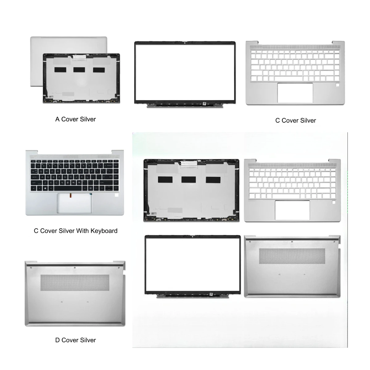 Suitable probook440 g8 zan 66 pro14 g4 laptop LCD screen back cover hinge cover front panel palm support bottom Hinge ABCD cover
Suitable probook440 g8 zan 66 pro14 g4 laptop LCD screen back cover hinge cover front panel palm support bottom Hinge ABCD cover