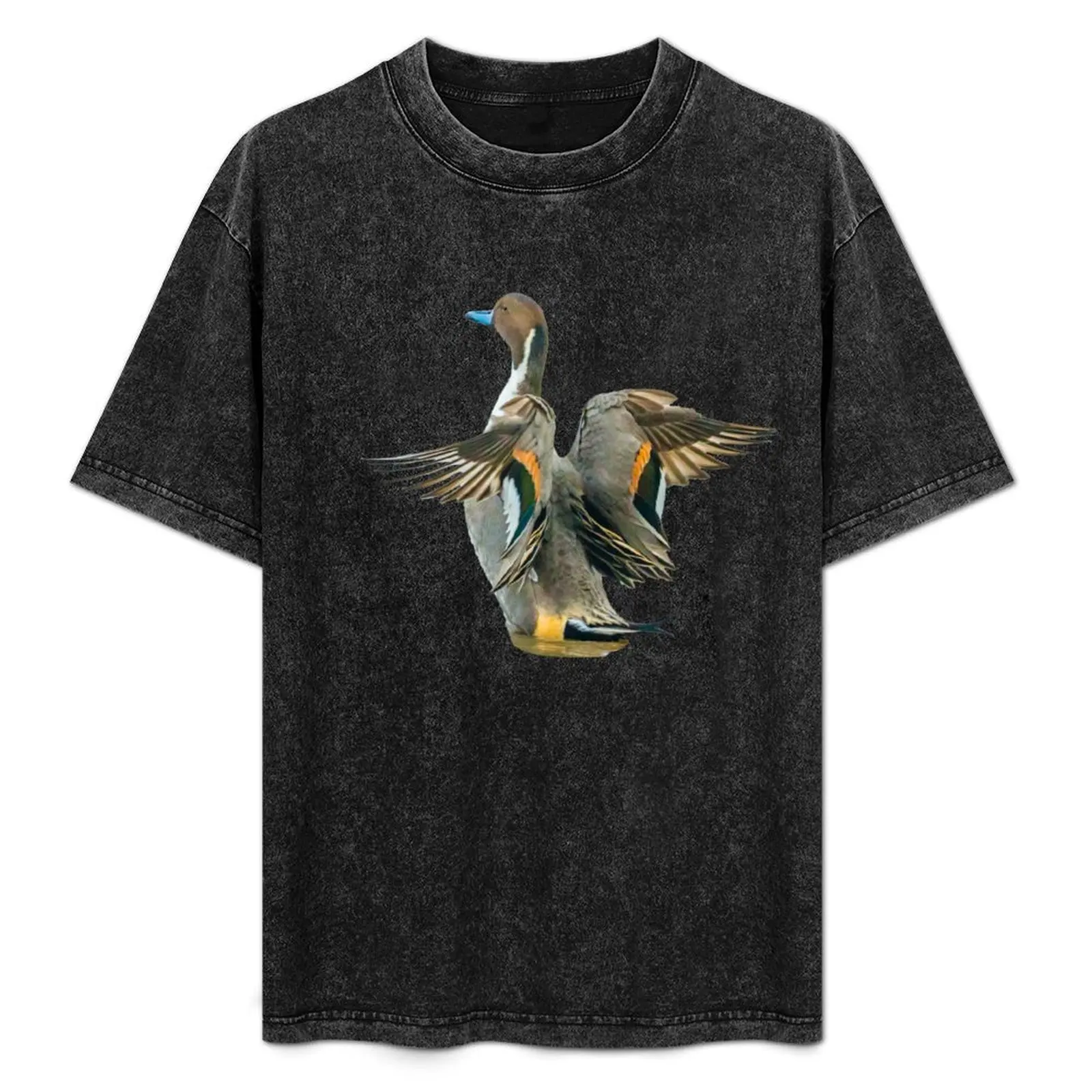 Pintail Duck in a flap T-Shirt Comfortable Workout Short Sleeve Shirt
Pintail Duck in a flap T-Shirt Comfortable Workout Short Sleeve Shirt