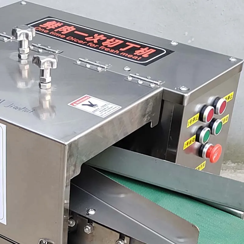 High Accuracy Fresh Chicken Breast Fish Beef Pork Meat Strip Cube Dicer Cutting Machine
High Accuracy Fresh Chicken Breast Fish Beef Pork Meat Strip Cube Dicer Cutting Machine